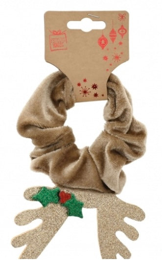 Christmas Scrunchie Reindeer