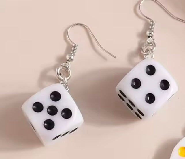 Dice Earrings