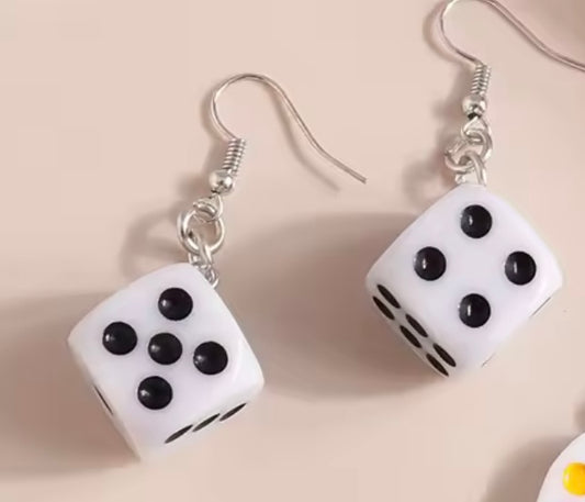 Dice Earrings