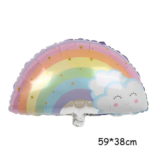 Rainbow balloon- comes uninflated