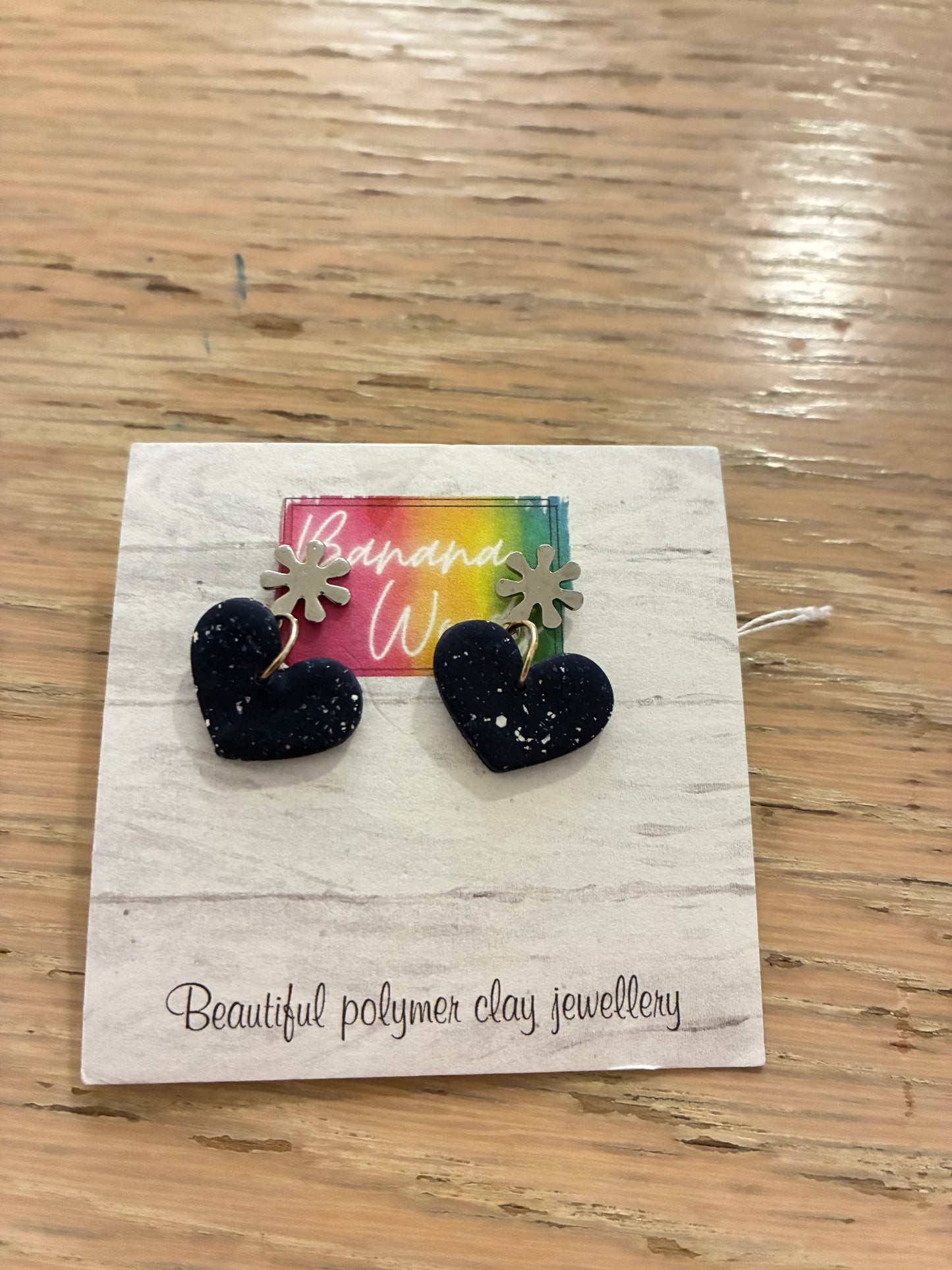 Unique polymer clay earrings
