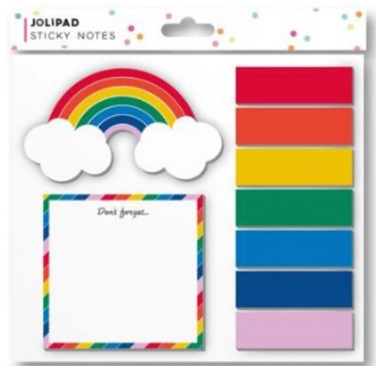 Rainbow Sticky Note Set