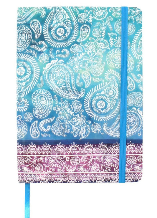 Blue Pattern Notebook