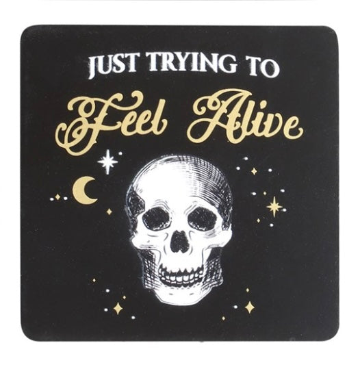 Just Trying to Feel Alive Coaster