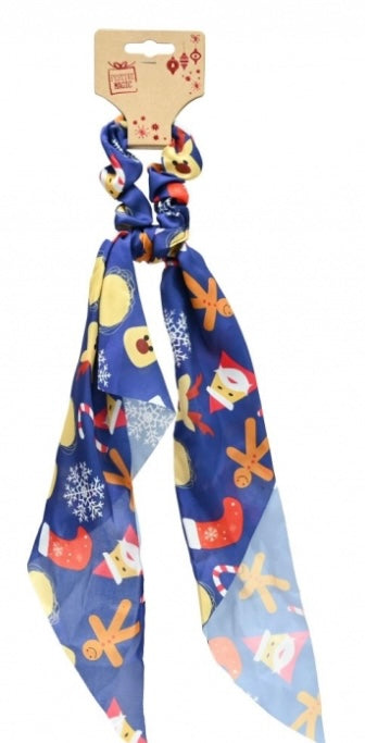 Christmas Scrunchie with long scarf