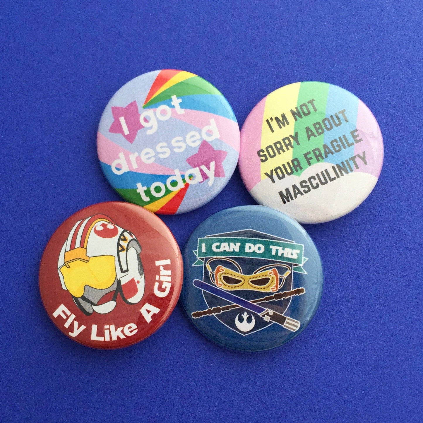 I'm Not Sorry About Your Fragile Masculinity Button Badge