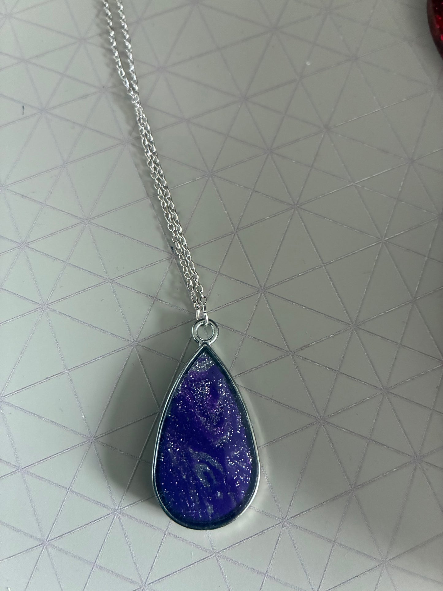 Unique polymer clay necklace