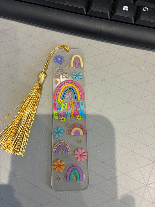 Limited Edition Acrylic Bookmark