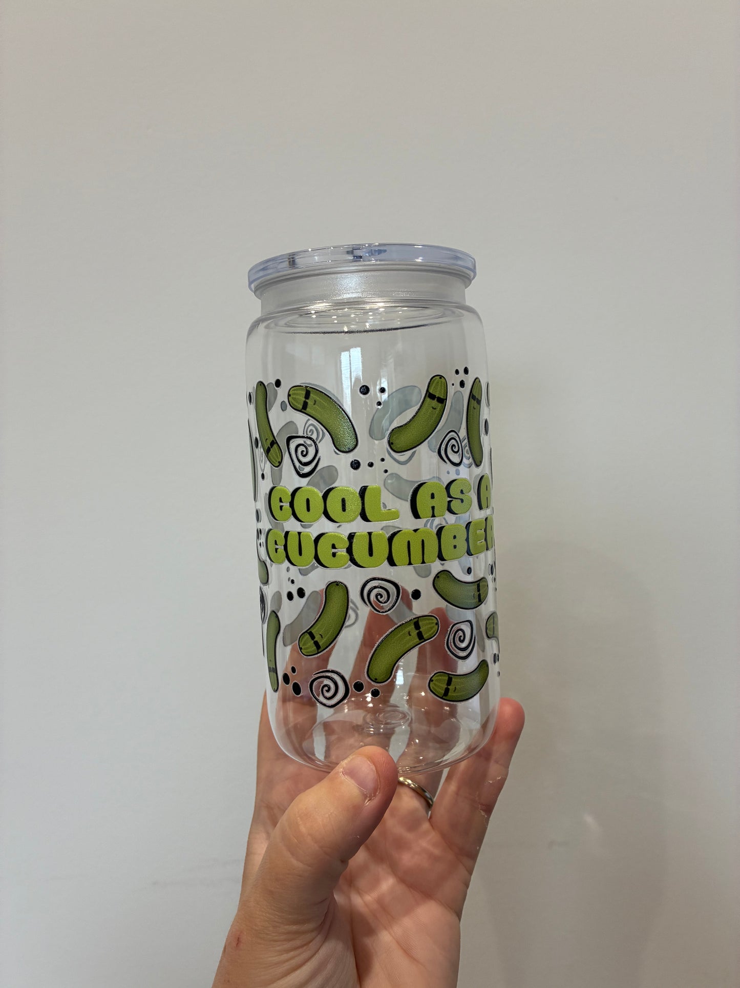 Cool as a Cucumber Libby Can 16oz plastic