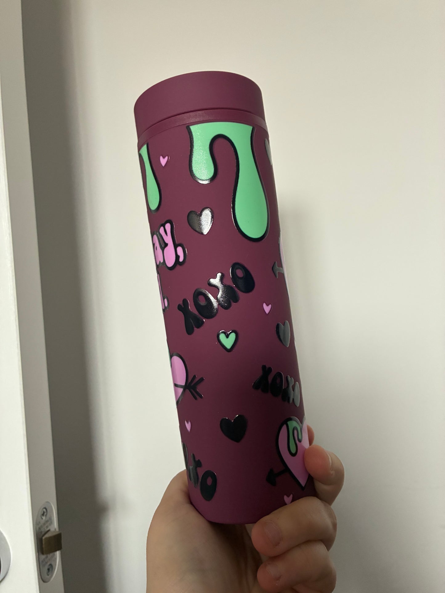 Skinny tumbler 16oz