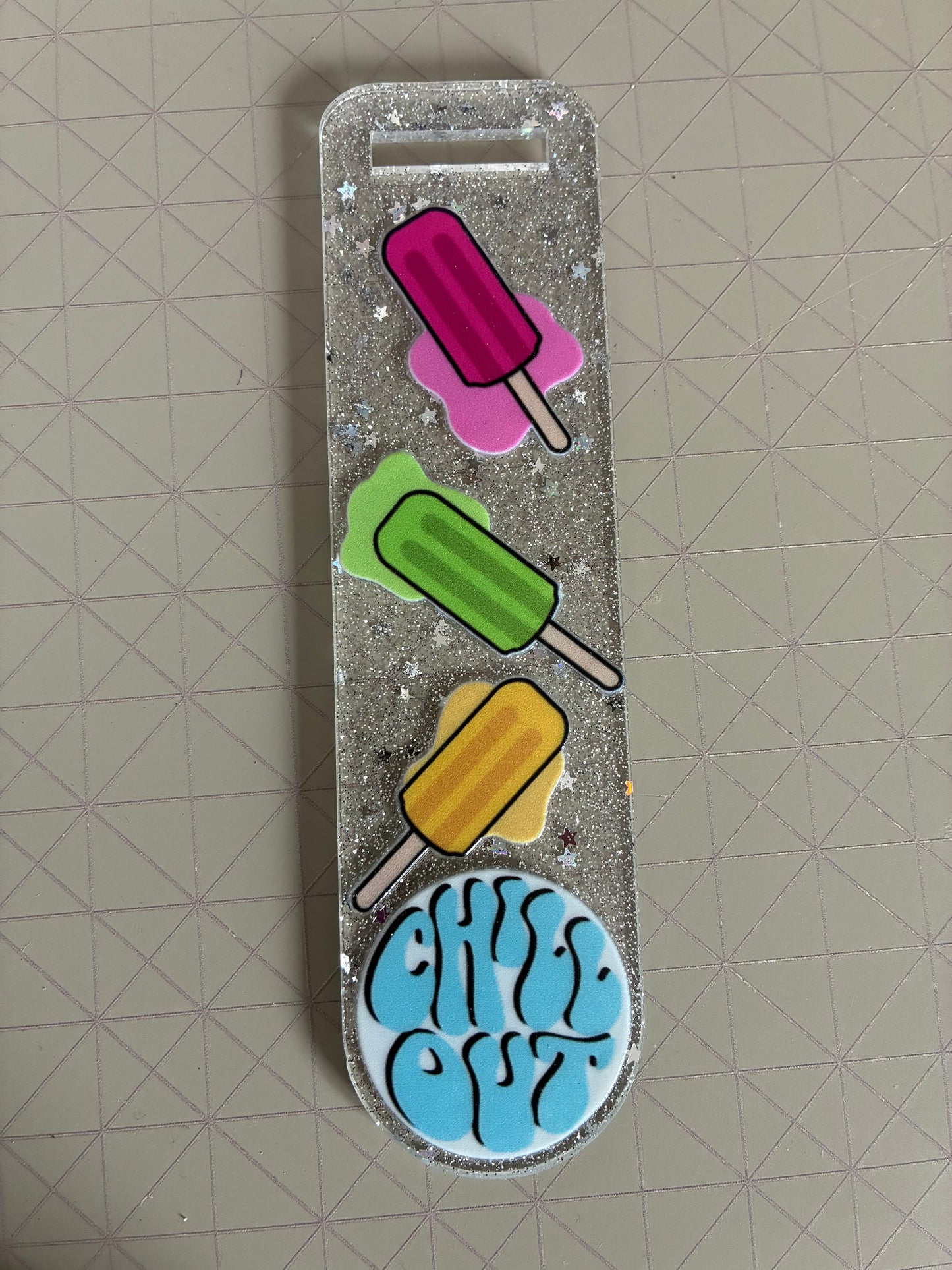 Chill Out Acrylic bookmark