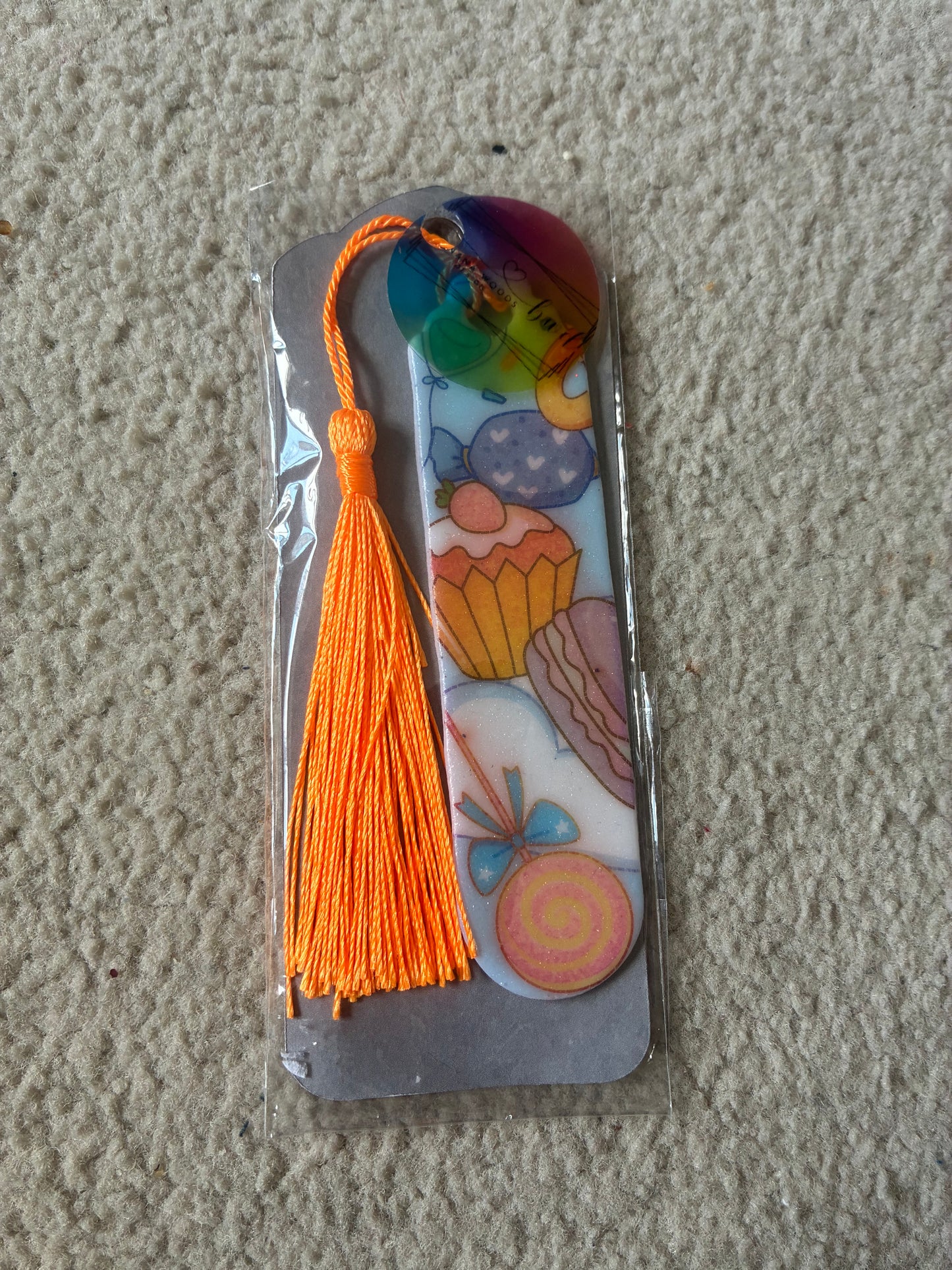 Sweet Treats Polymer clay bookmark