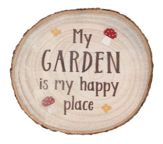 Garden Happy Place Coaster
