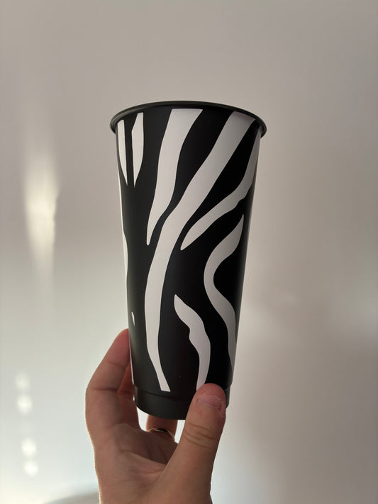 Zebra Cold cup 20oz