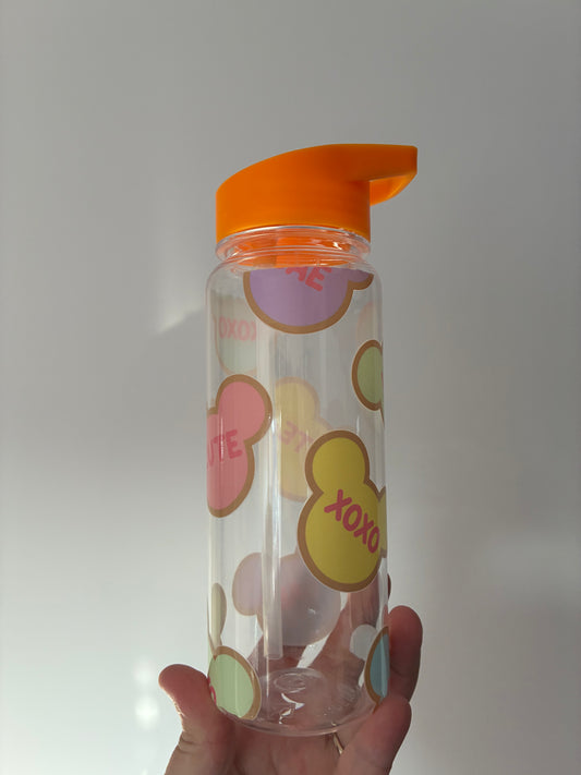 Love heart Plastic bottle 500ml