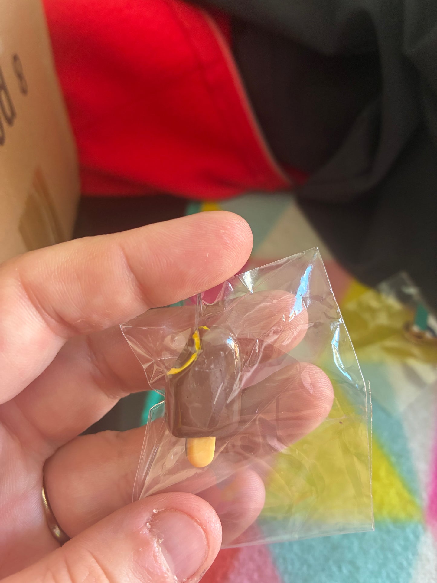 Chocolate lolly Pin badge