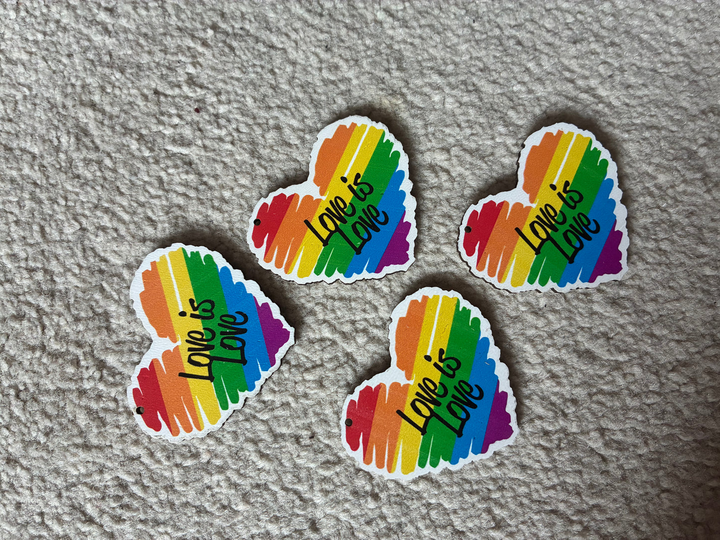4 keyring charms- to be made up
