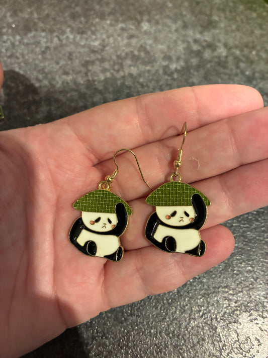 Cute panda Earrings