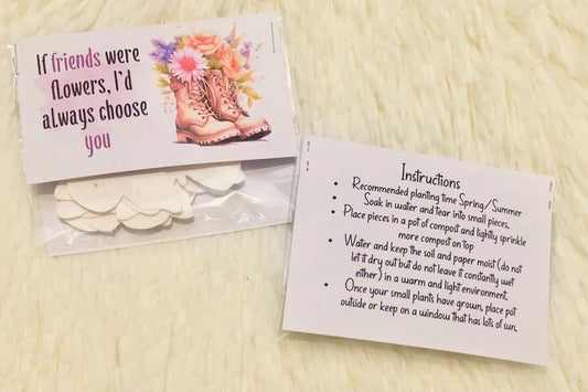 If Friends Were Flowers... Plantables gift