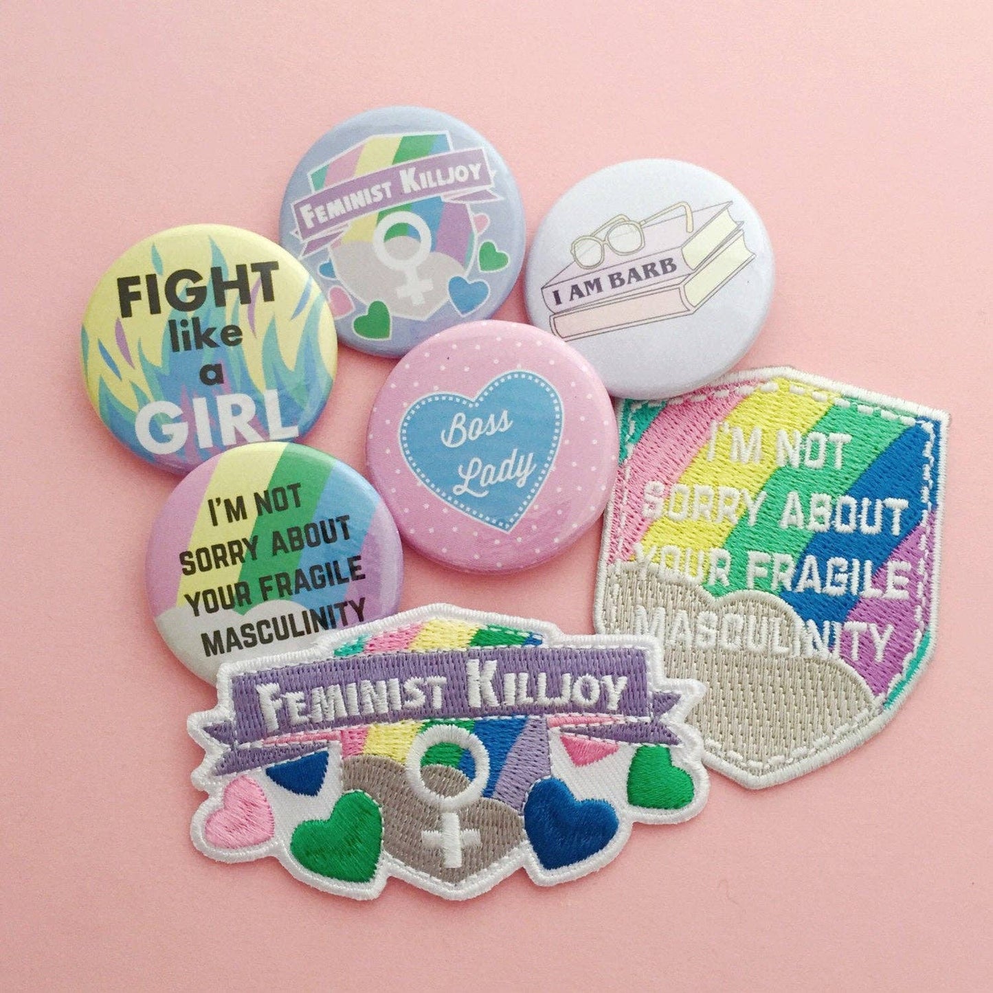 I'm Not Sorry About Your Fragile Masculinity Button Badge
