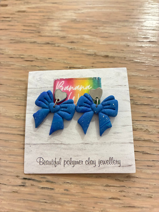 Unique polymer clay earrings