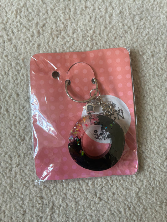 U Resin initial keyring