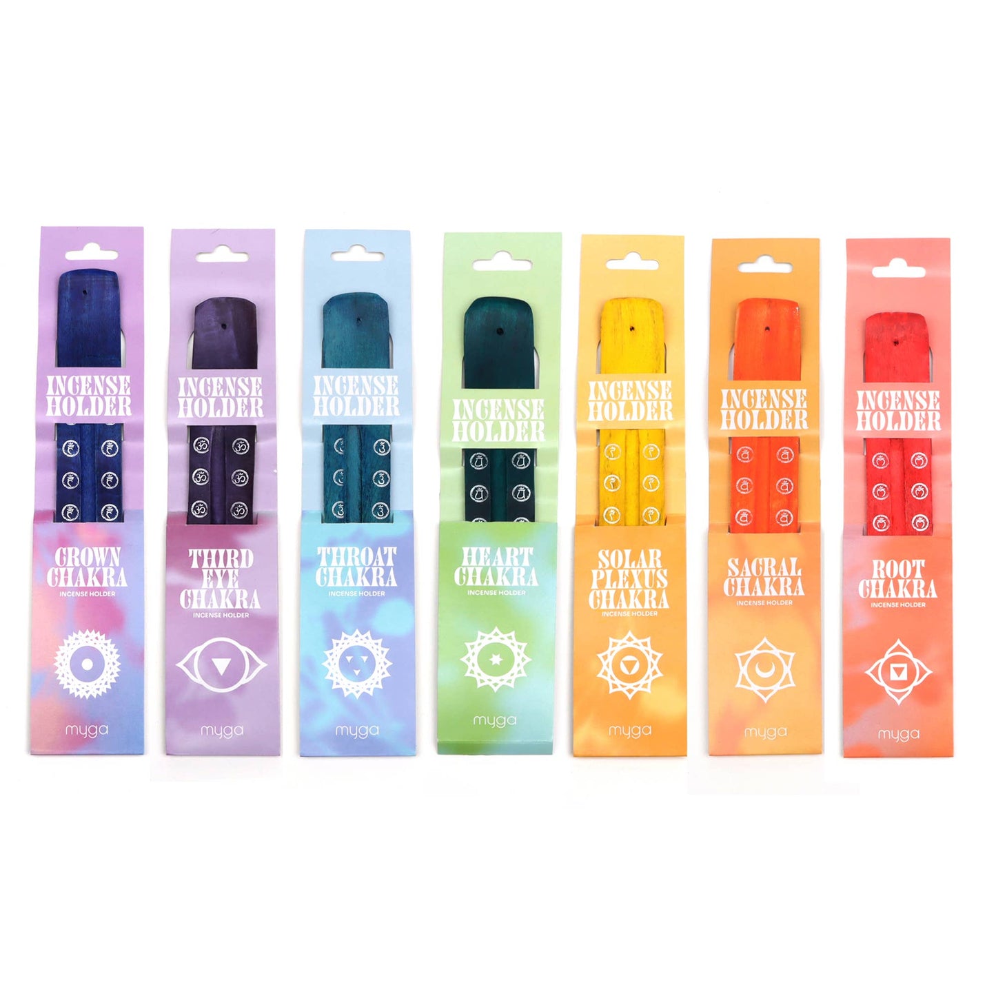 Chakra Incense Holders Choice of 7