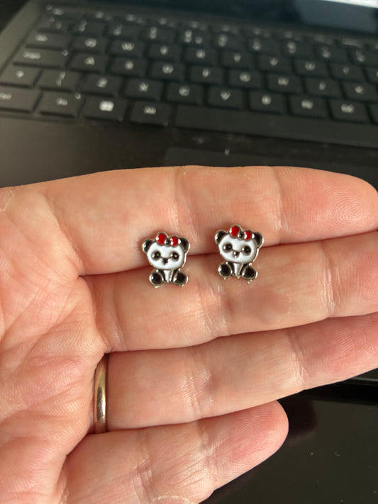 Panda Stud earrings