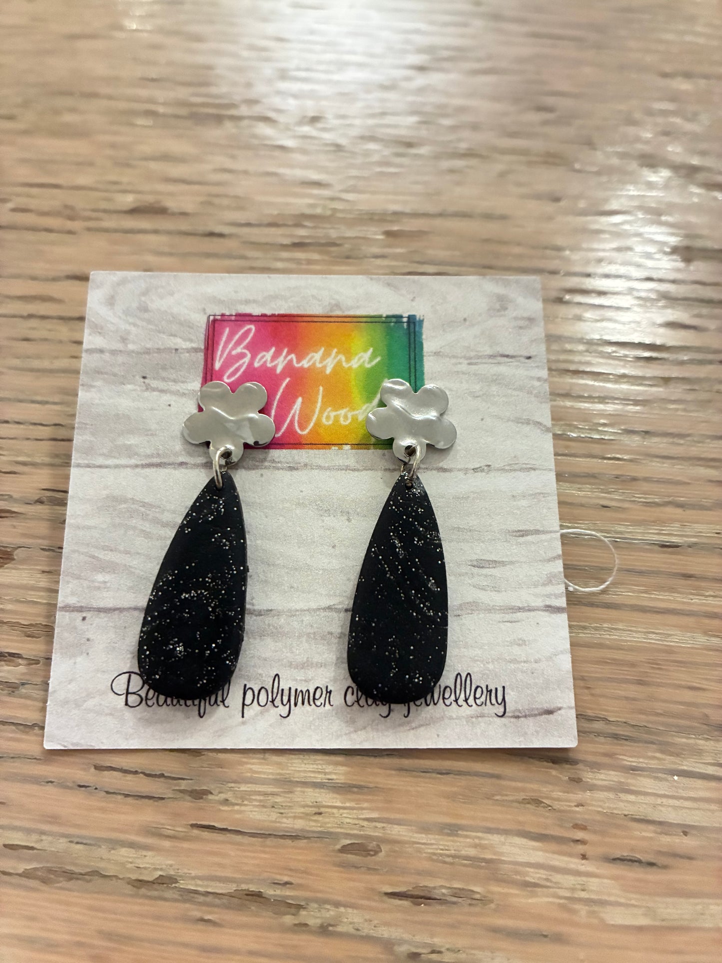 Unique polymer clay earrings