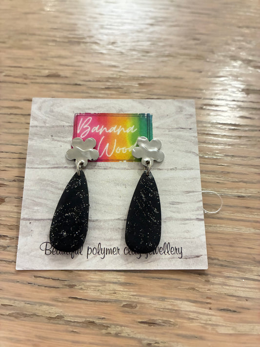 Unique polymer clay earrings