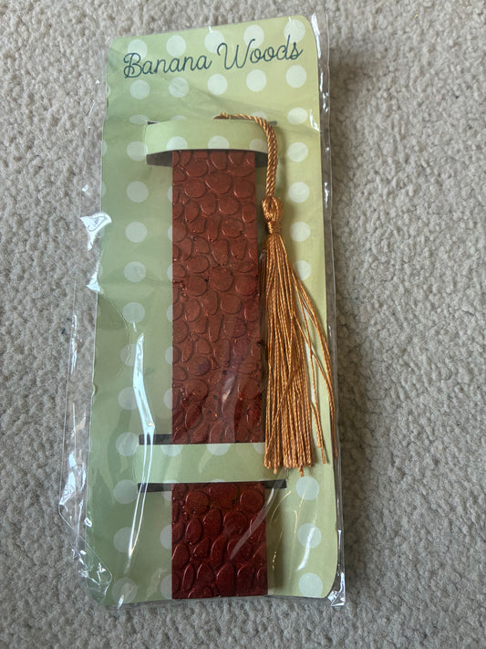 Textured Resin bookmark