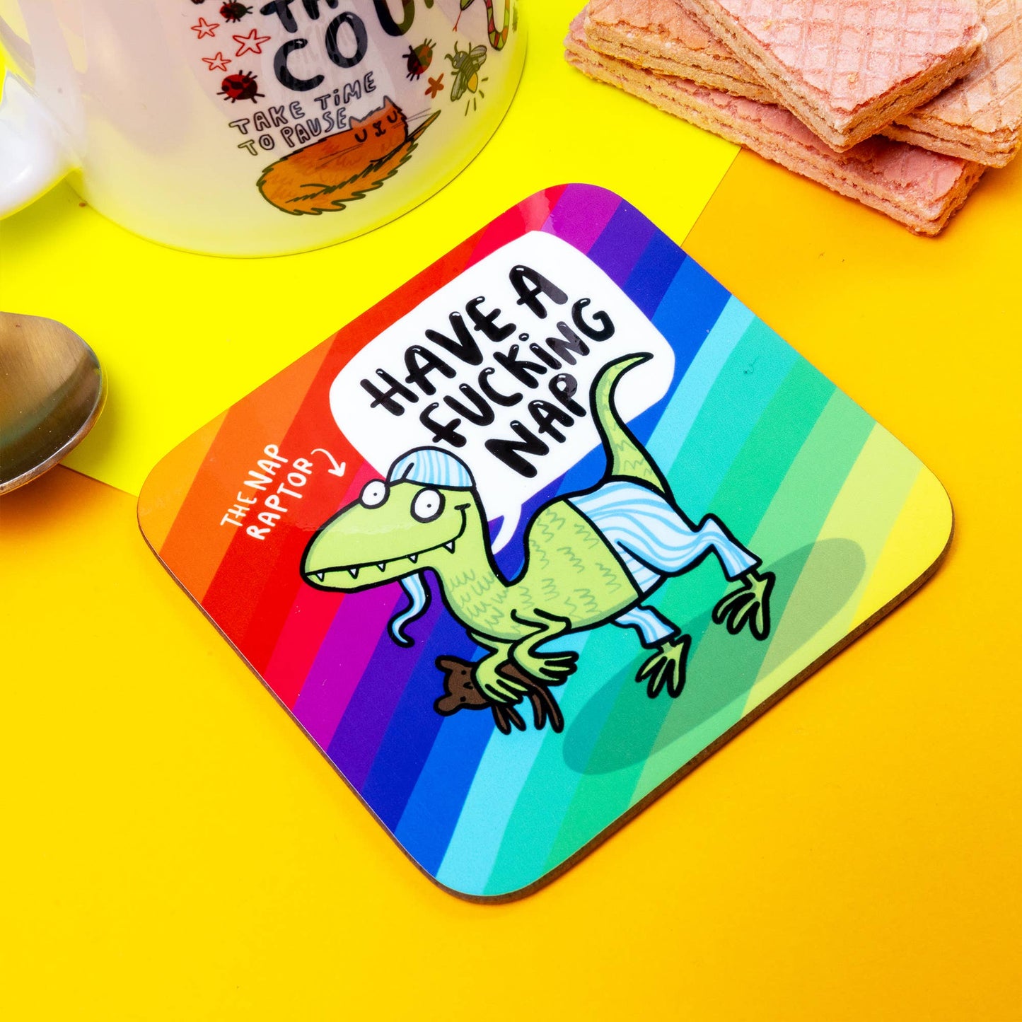 Nap Raptor Coasters