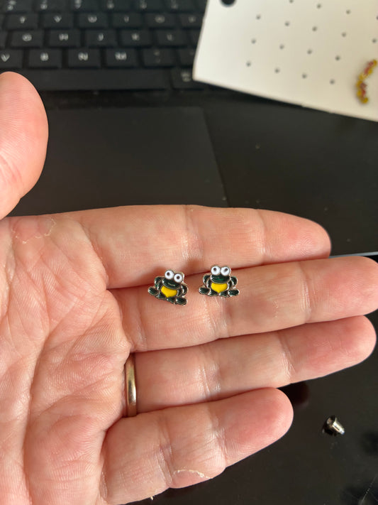Frog Stud earrings