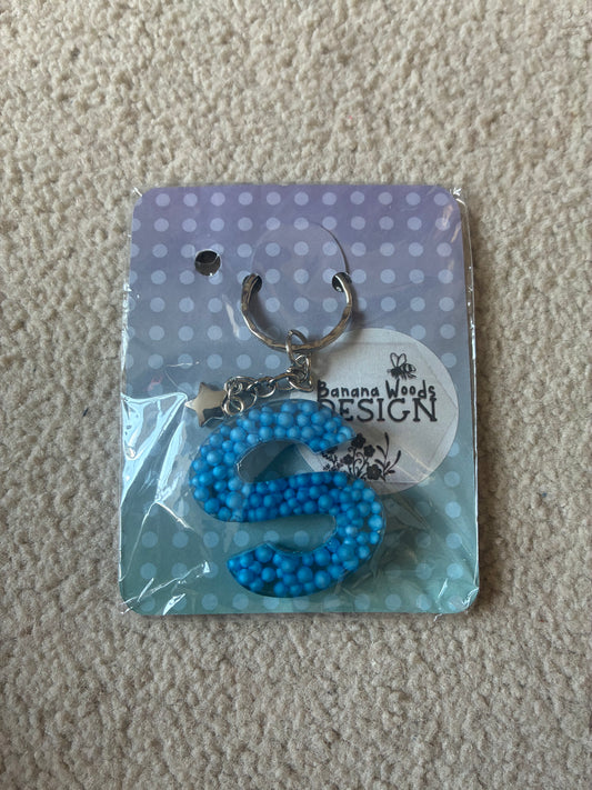 S Resin initial keyring