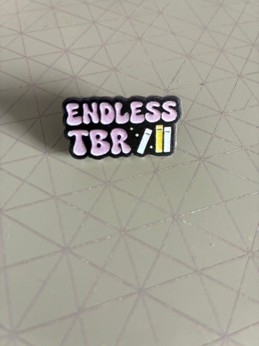 Endless TBR Pin badge