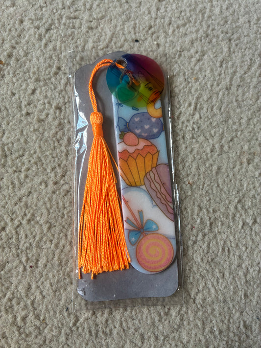 Sweet Treats Polymer clay bookmark