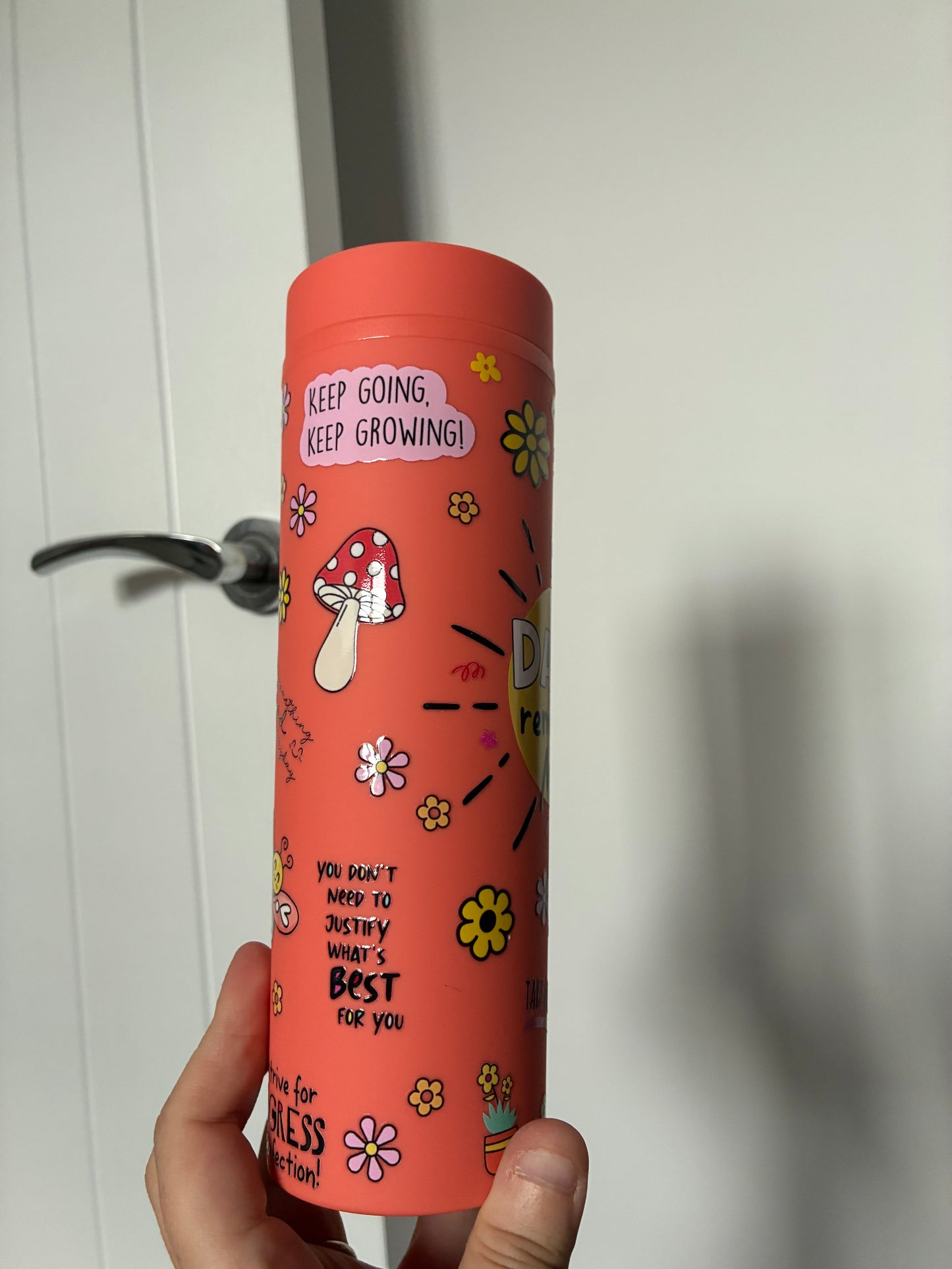 Daily Reminders Skinny tumbler 16oz