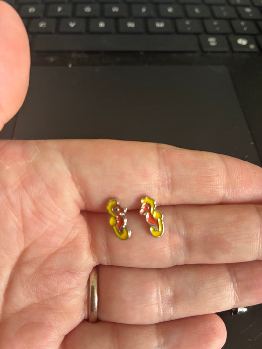 Seahorse Stud earrings