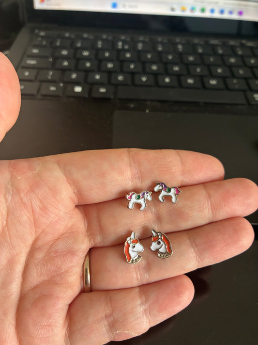 Horse Stud earrings 2 pack