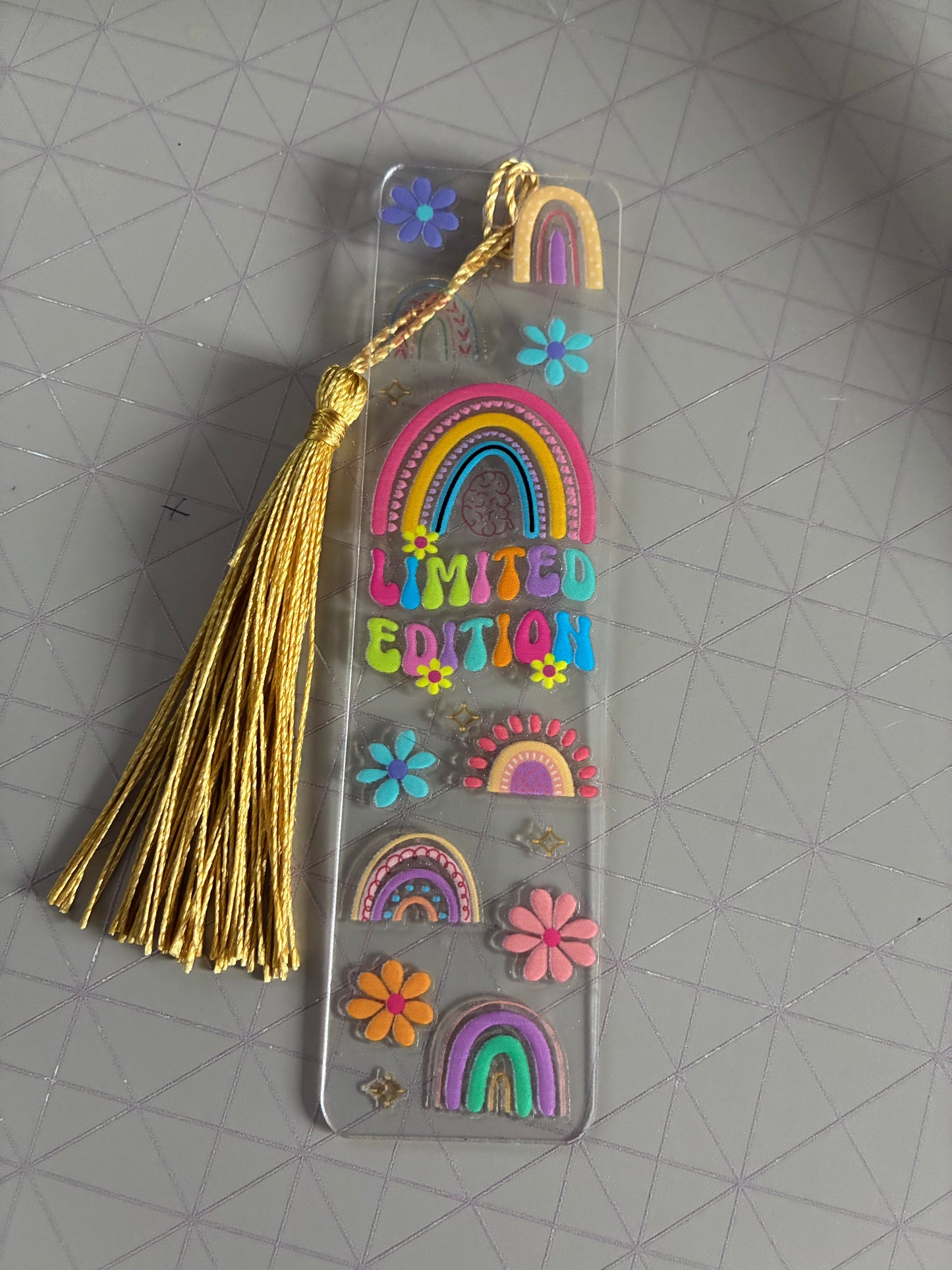 Limited Edition Acrylic Bookmark