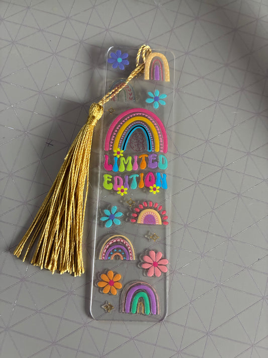 Limited Edition Acrylic Bookmark
