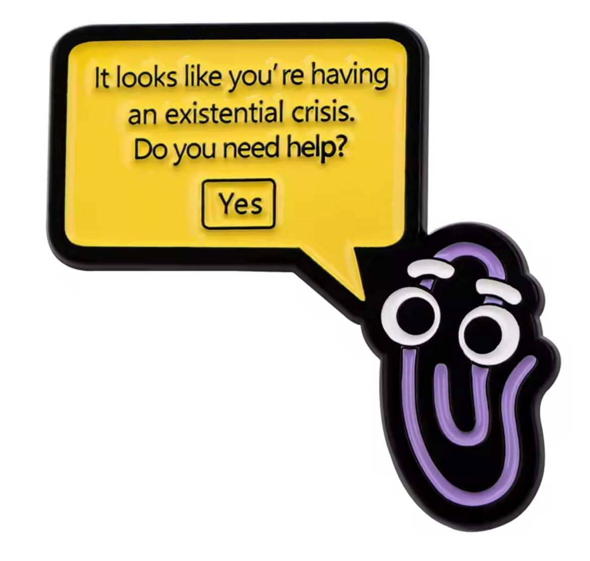 Existential crisis badge