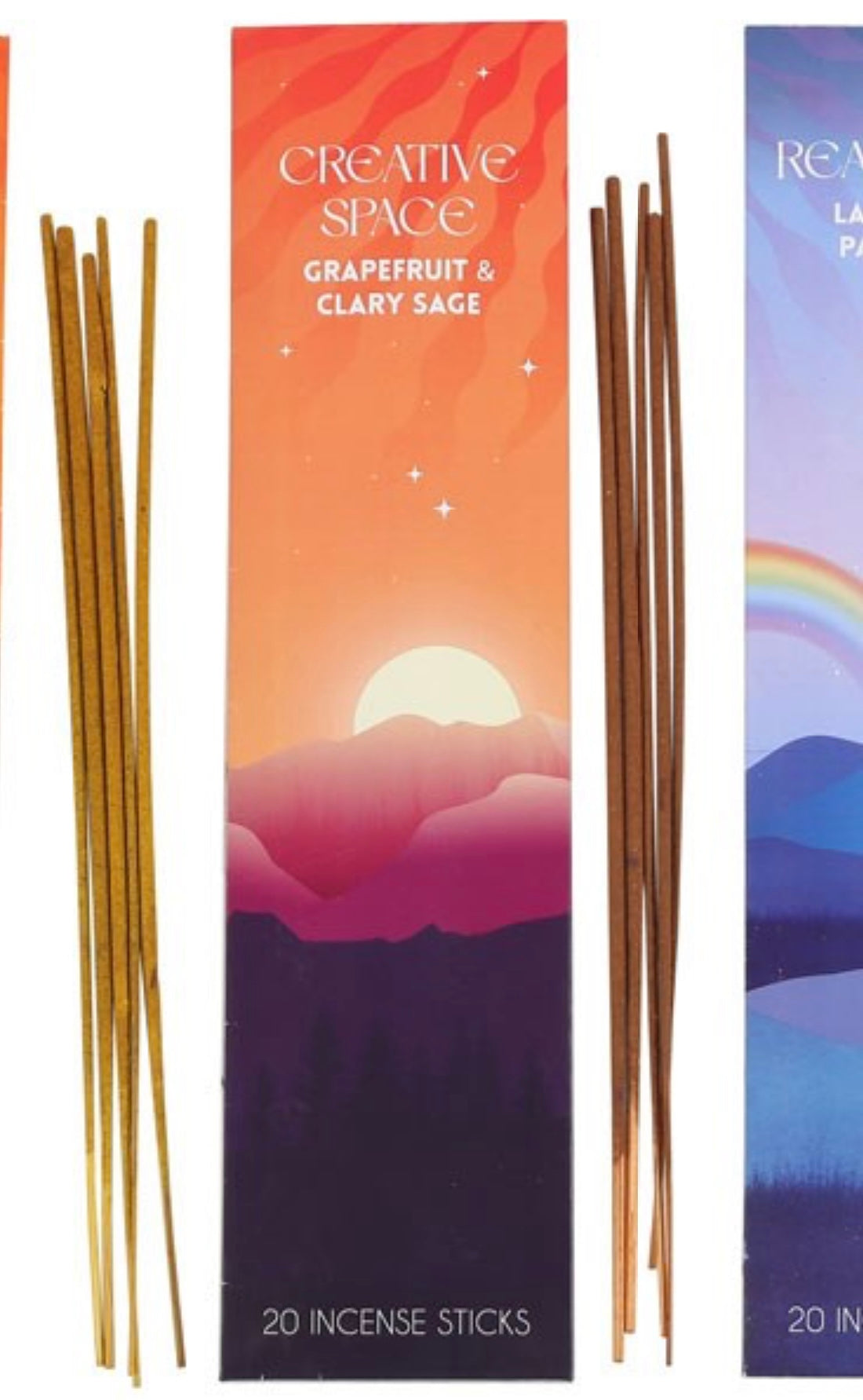 Creative Space Incense Sticks x20 Grapefruit and Clary Sage
