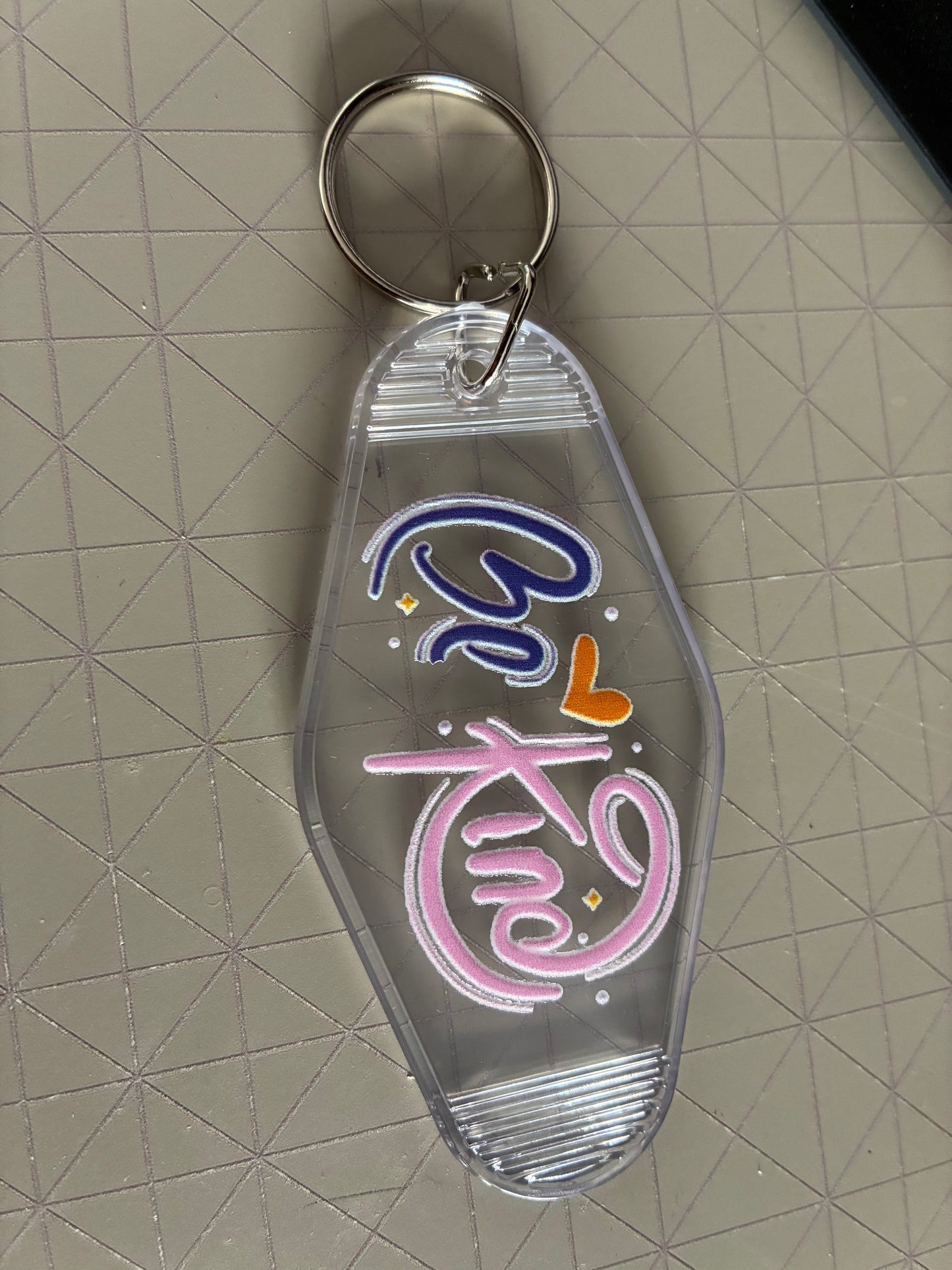 Be kind Motel keyring