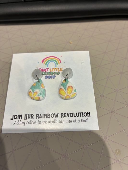 Polymer clay earrings
