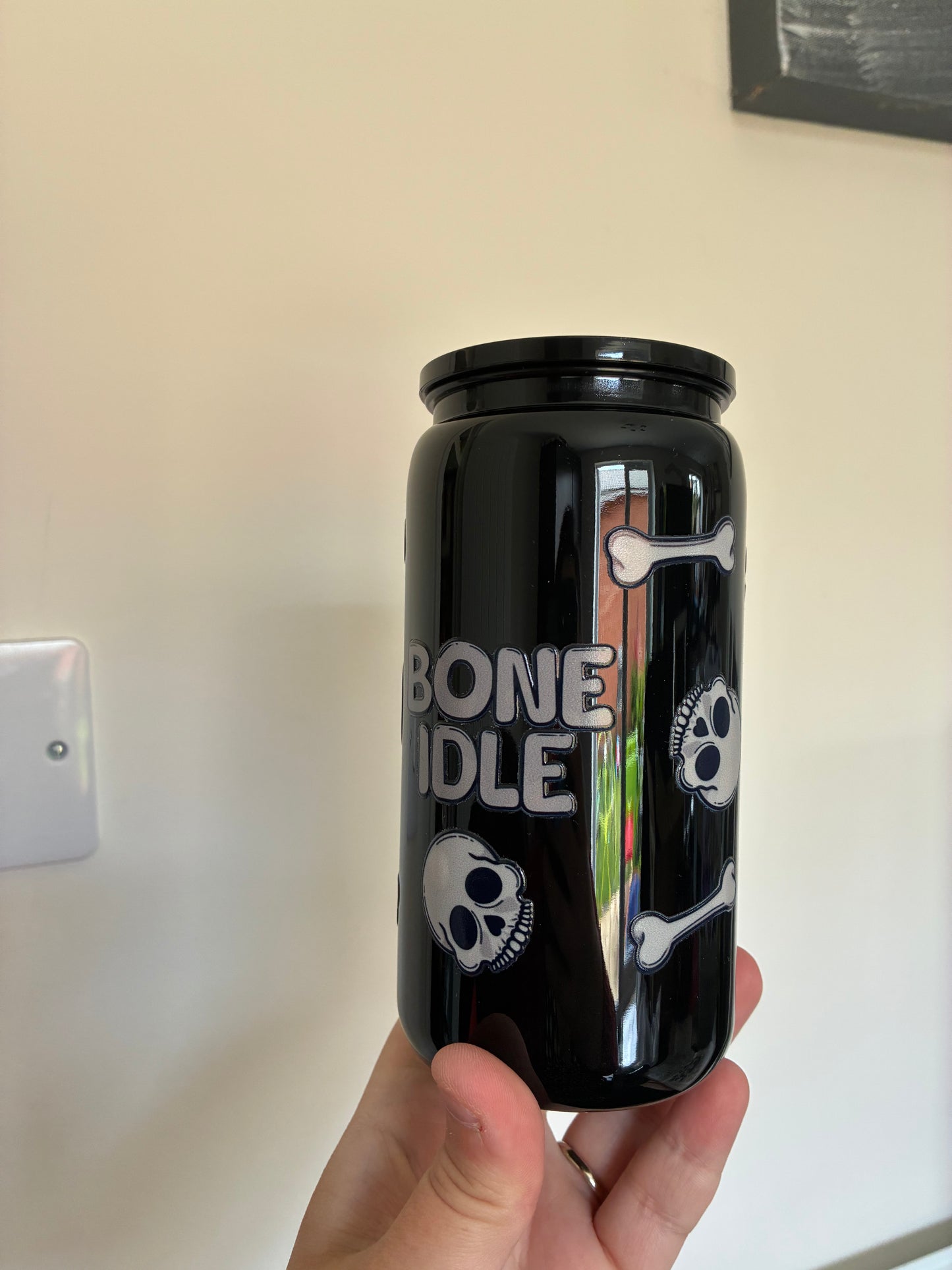 Bone Idle Plastic Libby can 16oz