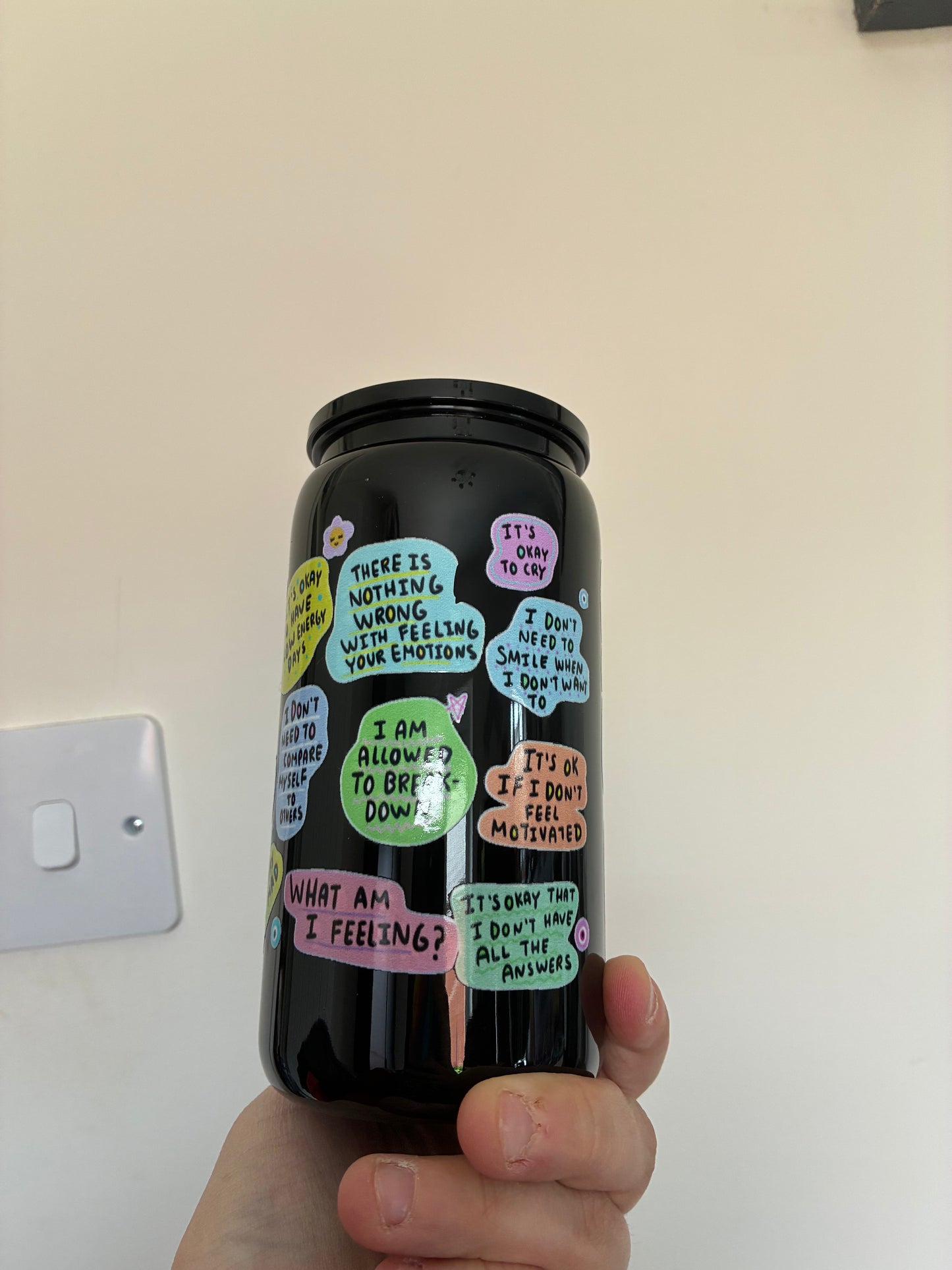 My mental breakdown cup Plastic Libby can 16oz