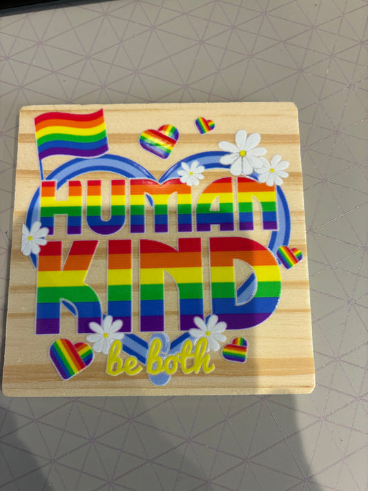 Human Kind Coaster