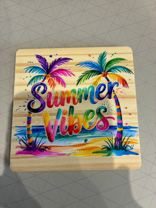Summer Vibes Coaster