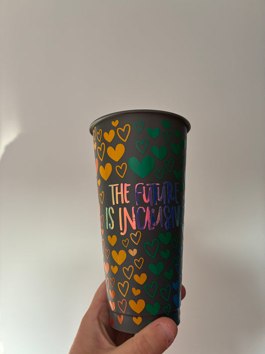 Rainbow inclusive Cold cup 20oz